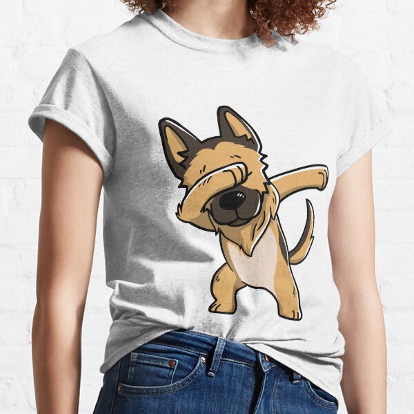 Dabbing German Shepherd Classic T-Shirt