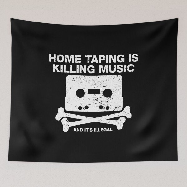 Item preview, Home Taping Is Killing Music designed and sold by viunziameriza.