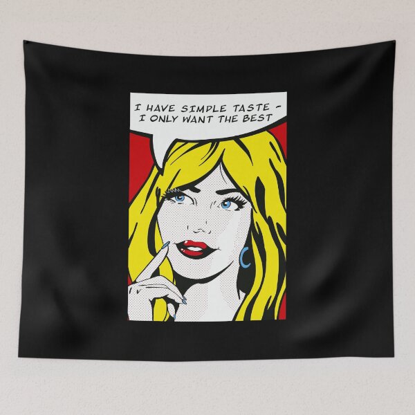 Item preview, Pop Art Girl - Blonde, style of lichtenstein designed and sold by melaniemeisner.