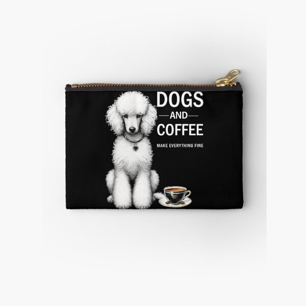 Item preview, DOGS AND COFFEE MAKE EVERYTHING FINE designed and sold by JawArts.