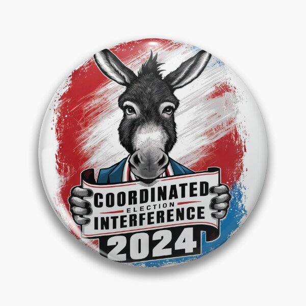 Item preview, Coordinated Election Interference designed and sold by myartsupply.