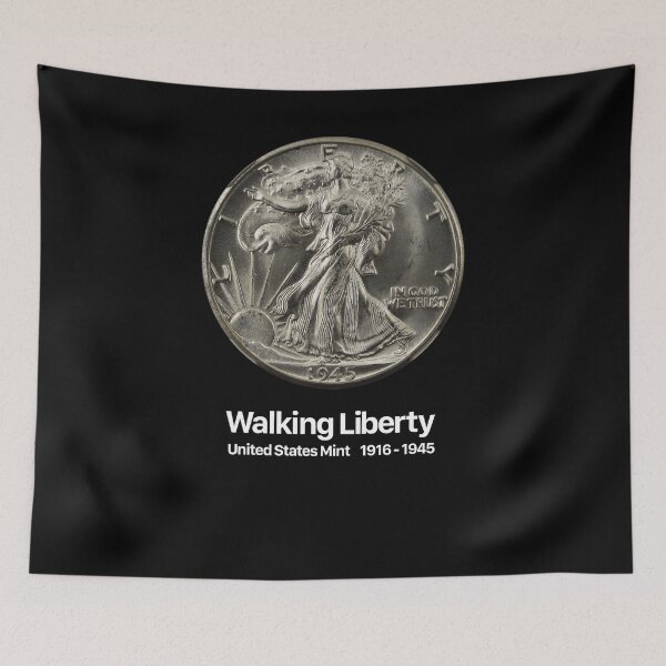Item preview, Walking Liberty - Coin Collector Collecting designed and sold by Jam Jar.