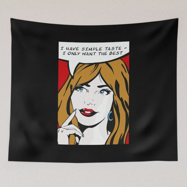 Item preview, Pop Art Girl - brunette, style of lichtenstein designed and sold by melaniemeisner.