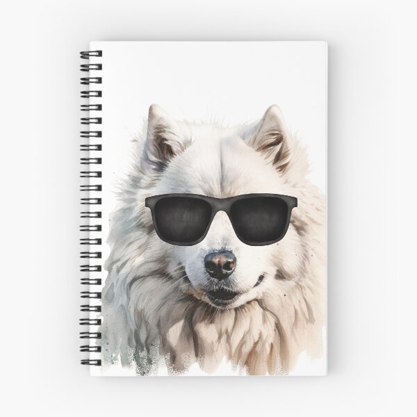Item preview, Watercolor Samoyed Wearing Sunglasses designed and sold by TheAnimalZ00.