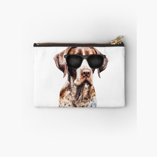 Item preview, Watercolor German Shorthaired Pointer Wearing Sunglasses designed and sold by TheAnimalZ00.