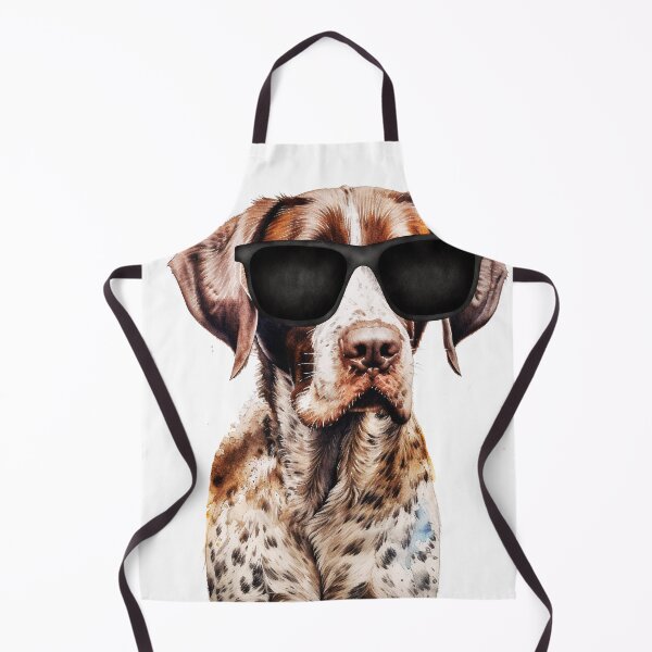 Item preview, Watercolor German Shorthaired Pointer Wearing Sunglasses designed and sold by TheAnimalZ00.