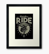 Rebellion ride Framed Print