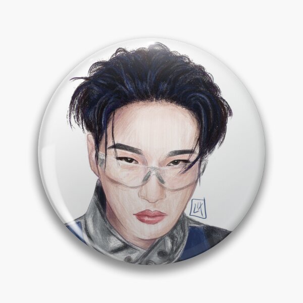 Item preview, Seonghwa (bouncy era) digital sketch (no bg) designed and sold by MintyLix.