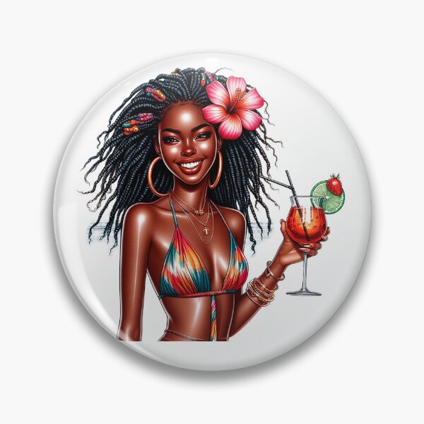 Artikelvorschau, Afro-Sommer-Strandmädchen, Sommerbaby, Urlaubsmädchen, Strandfrau, Urlaubsmädchen, Tropisch, Sommerfrau, Strandfrau, Badeanzugmädchen, Afrofrau, schwarzes Mädchen. entworfen und verkauft von gabrielakrall.