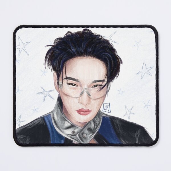 Item preview, Seonghwa (bouncy era) digital sketch (bg ver) designed and sold by MintyLix.