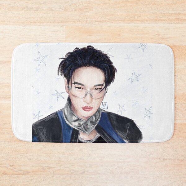 Item preview, Seonghwa (bouncy era) digital sketch (bg ver) designed and sold by MintyLix.