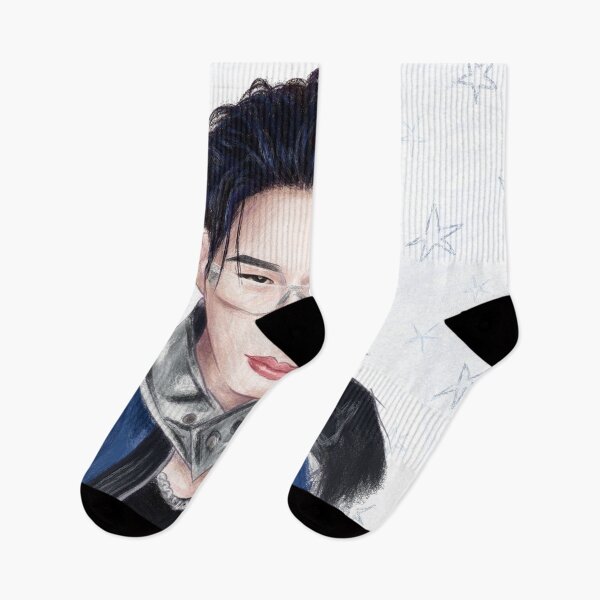 Item preview, Seonghwa (bouncy era) digital sketch (bg ver) designed and sold by MintyLix.
