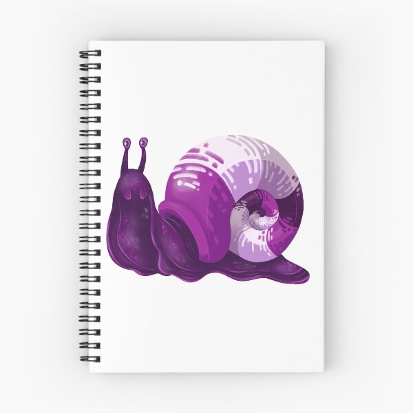 Item preview, Asexual Pride Snail designed and sold by BreenanaBread.