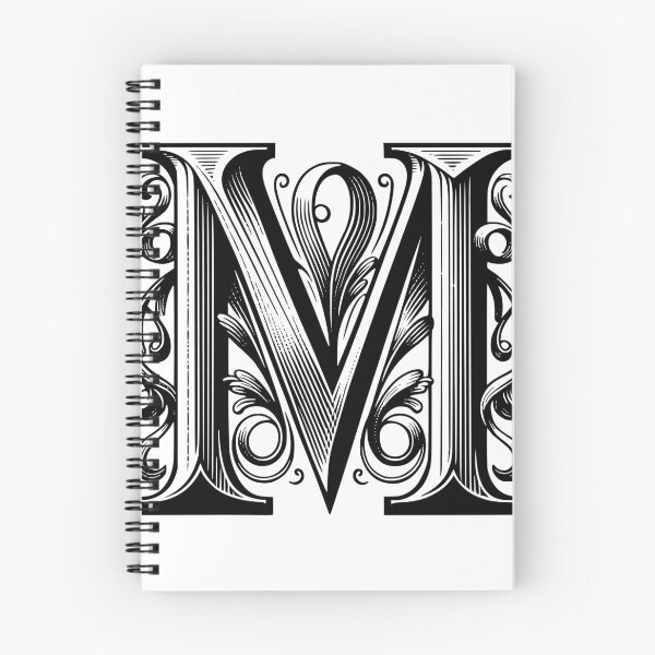 Item preview, Vintage Victorian Letter M designed and sold by Meet International shop.