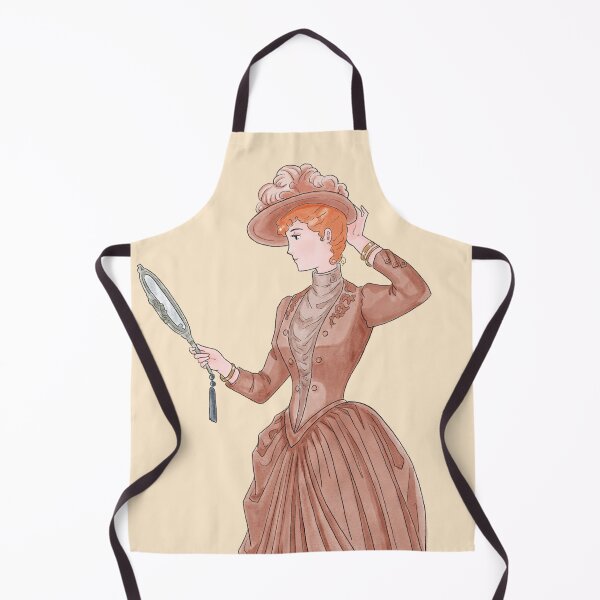 Item preview, Historical Costume 1880s Watercolor Fashion Illustration 5 designed and sold by MariOyama.