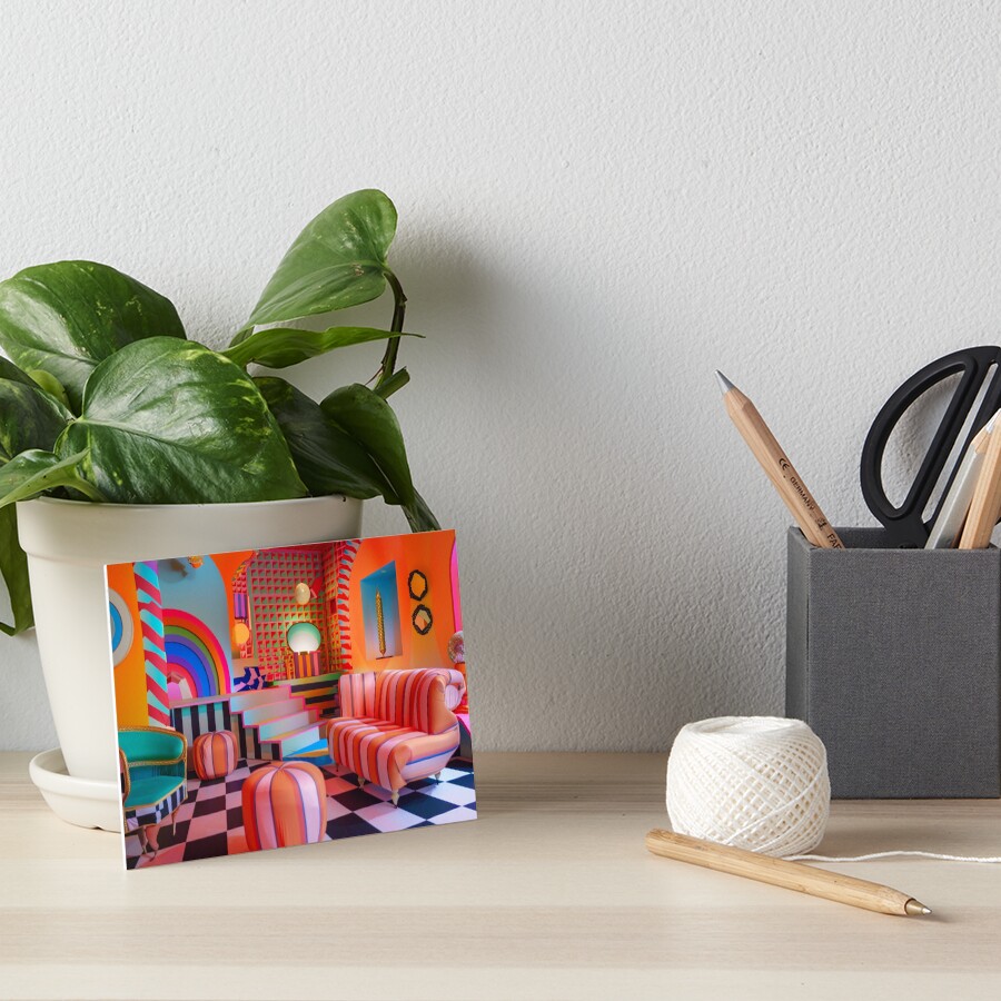 Item preview, Art Board Print designed and sold by RicoInStudios.