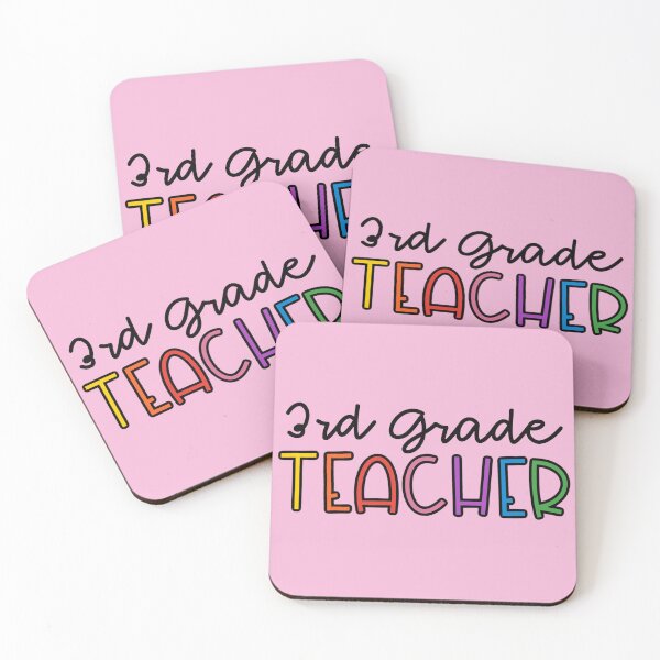 Item preview, 3rd Grade Teacher Rainbow designed and sold by Eagerly Elementary Music.