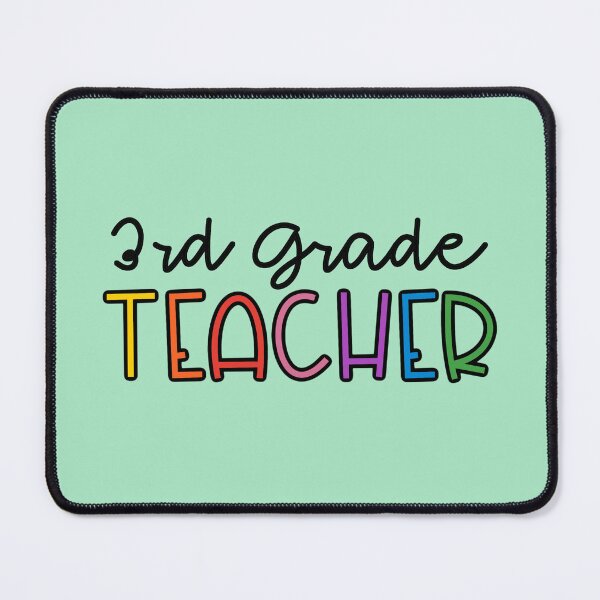 Item preview, 3rd Grade Teacher Rainbow designed and sold by Eagerly Elementary Music.