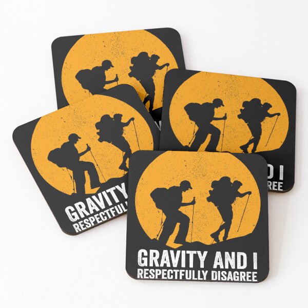 Item preview, Funny Rock Climber - Gravity And I Respectfully Disagree designed and sold by kevzadevinca.