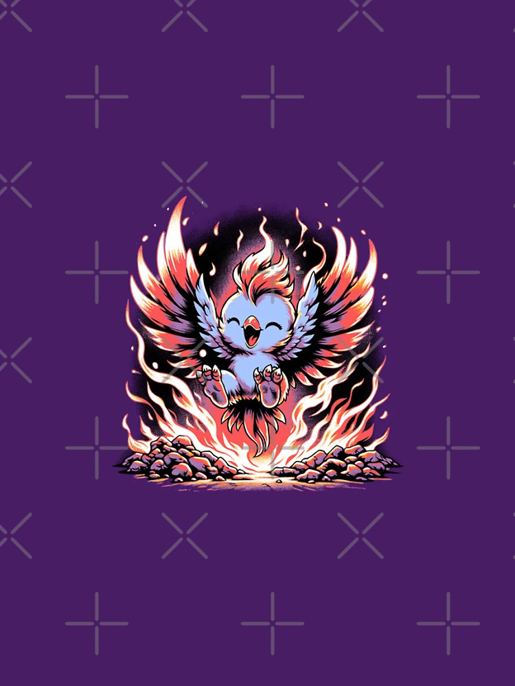Thumbnail 4 of 4, iPhone Case, Li'l Legends™: Phoenix Rises designed and sold by FabledTees.