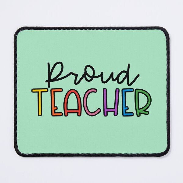 Item preview, Proud Teacher Rainbow designed and sold by Eagerly Elementary Music.