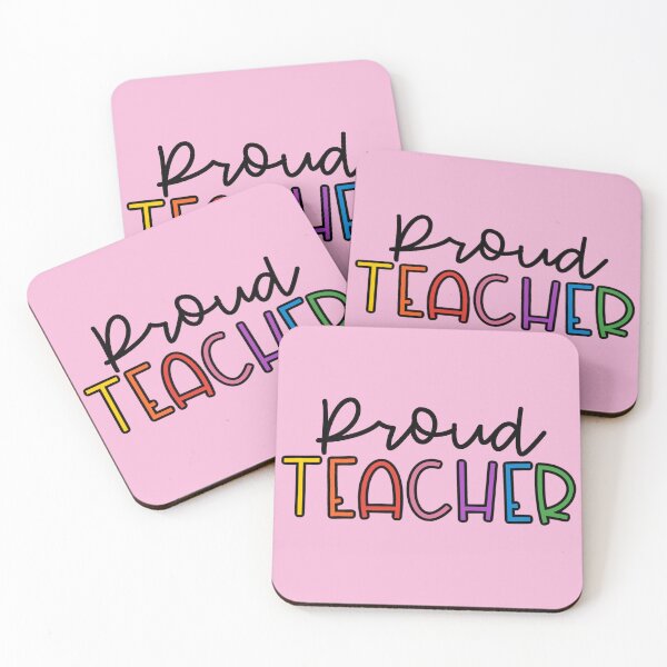 Item preview, Proud Teacher Rainbow designed and sold by Eagerly Elementary Music.