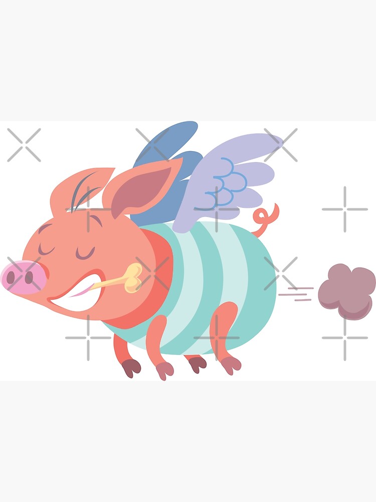 flying pig farts by duxpavlic