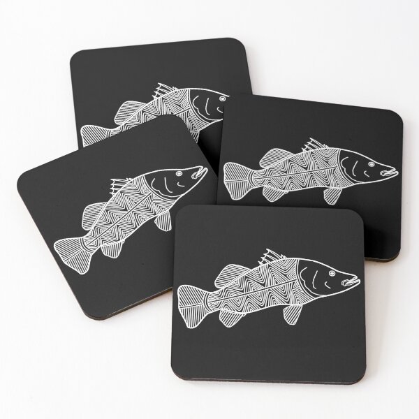 Item preview, Authentic Aboriginal Art - Barra designed and sold by HogarthArts.