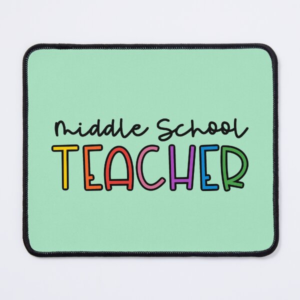 Item preview, Middle School Teacher Rainbow designed and sold by Eagerly Elementary Music.