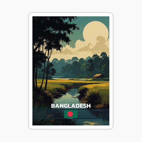Item preview, Bangladesh Travel  designed and sold by Thistle-TShop.