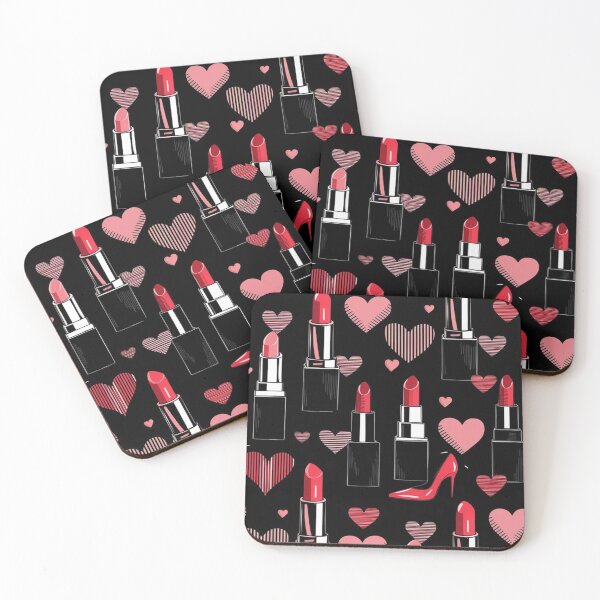 Item preview, Chic Lipstick & Heels Pattern designed and sold by NiRia Spot.