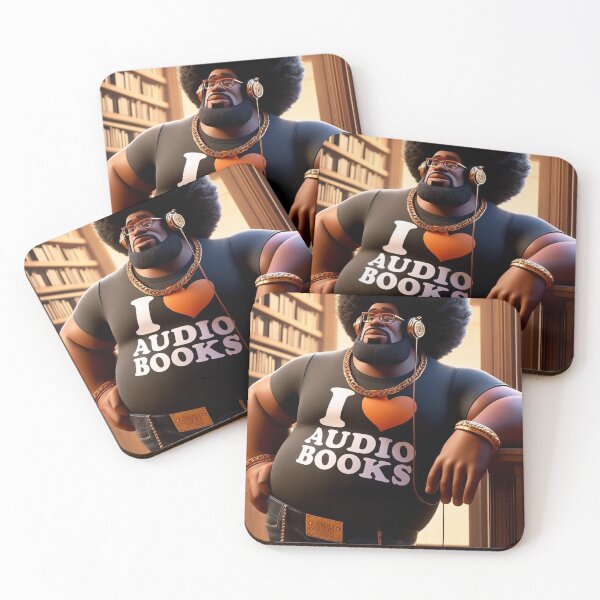 Item preview, I ❤️ Audiobooks  designed and sold by Antuan Simmons.