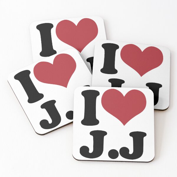 Item preview, I LOVE JANET JJ, BLACK DESIGN designed and sold by Rejiboustarts.