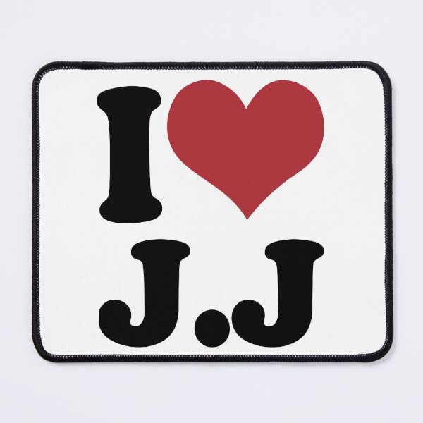 Item preview, I LOVE JANET JJ, BLACK DESIGN designed and sold by Rejiboustarts.
