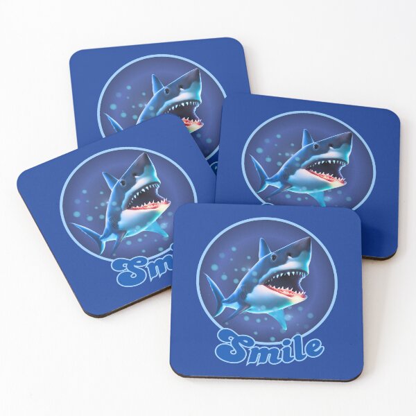 Item preview, Sharks Smile (cartoon) designed and sold by Tripp Art Studio.