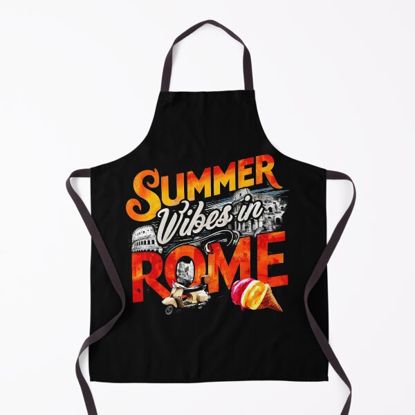 Item preview, Modern Graphic with "Summer Vibes in Rome" - Featuring Landmarks, Scooter, and Gelato designed and sold by BNCH44.