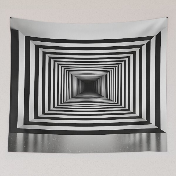 Item preview, Optical Illusion Tunnel View designed and sold by OriginalBeerCat.