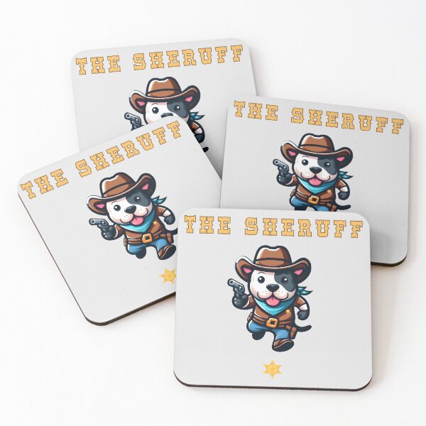 Item preview, Sheriff Doggo designed and sold by LynZorArts.
