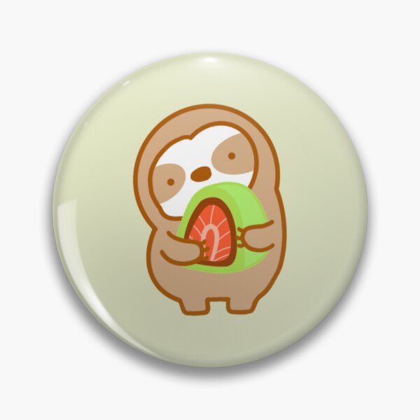 Item preview, Cute Matcha Strawberry Mochi Sloth  designed and sold by theslothinme.