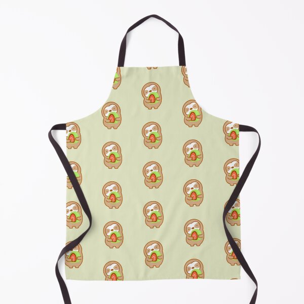 Item preview, Cute Matcha Strawberry Mochi Sloth designed and sold by theslothinme.