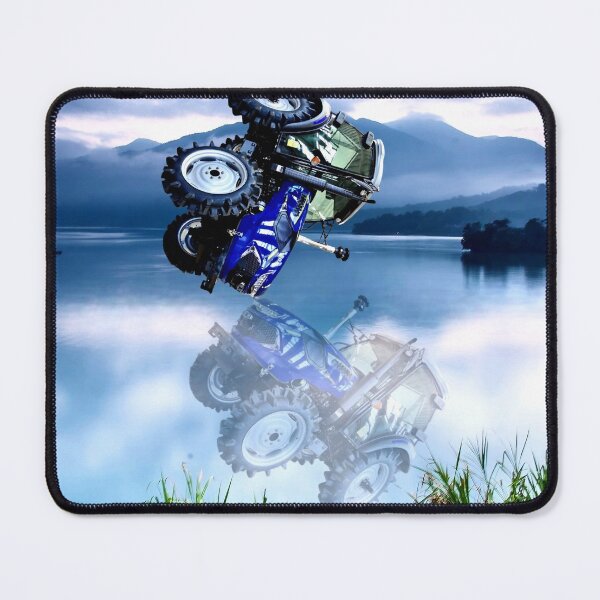 Item preview, Tractor Descending: A Surreal Water Reflection designed and sold by VikArtStudio.