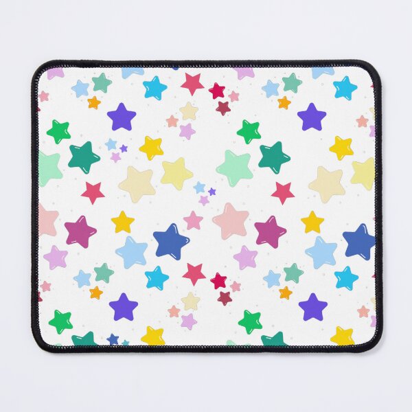 Item preview, Multicoloured stars seamless pattern designed and sold by Fantacaroo Designs.