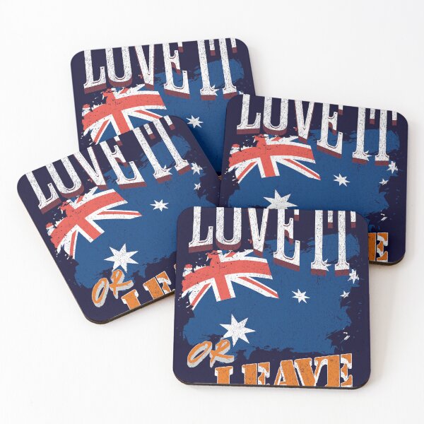 Item preview, Love It or Leave, Australia Patriotic Design Respect Call designed and sold by CrazyInk23.