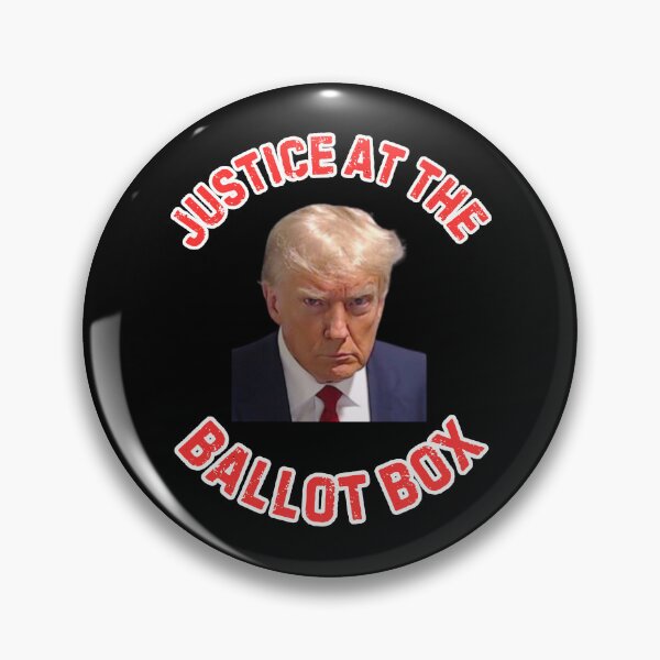 Item preview, Trump Justice At The Ballot Box  designed and sold by WoodburyLake.