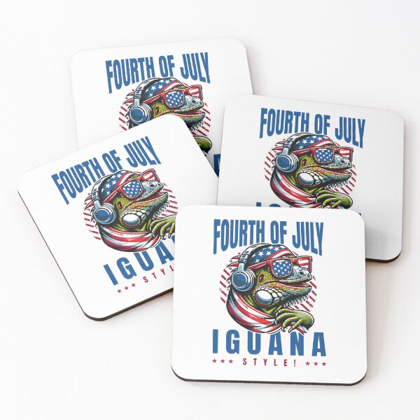Item preview, 4th of July Iguana Style designed and sold by Odetee.