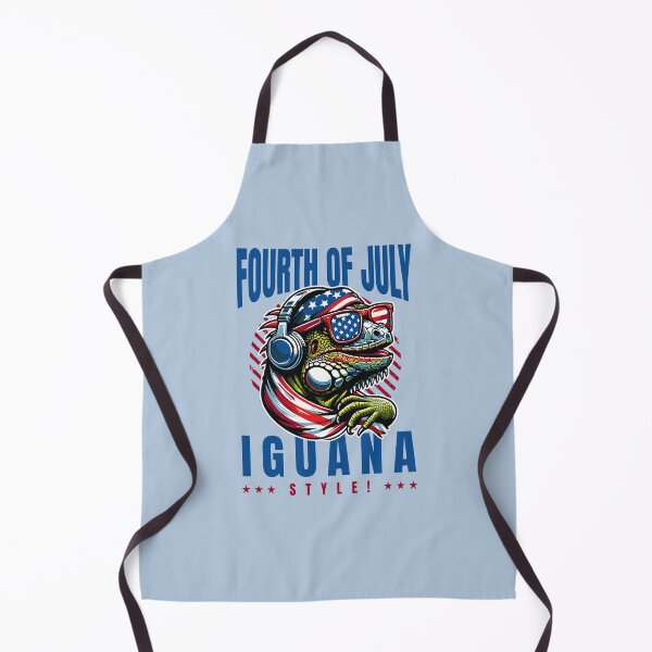Item preview, 4th of July Iguana Style designed and sold by Odetee.
