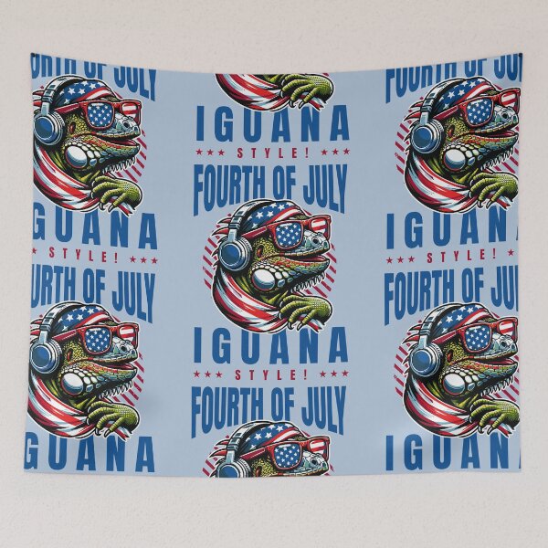 Item preview, 4th of July Iguana Style designed and sold by Odetee.