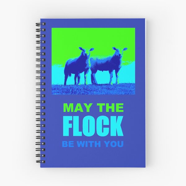 Item preview, May The Flock Be With You designed and sold by miniverdesigns.