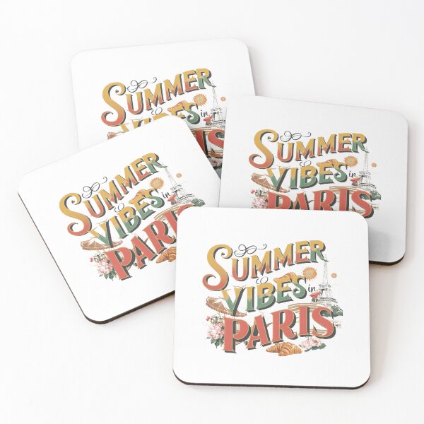 Item preview, Summer Vibes Paris Art T-shirt - Iconic Landmarks & French Culture designed and sold by BNCH44.
