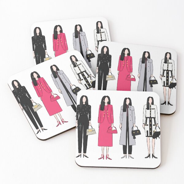 Item preview, Kim Ji Won Outfit From Queen Of Tears Korean Drama  designed and sold by ArtRaftPro.
